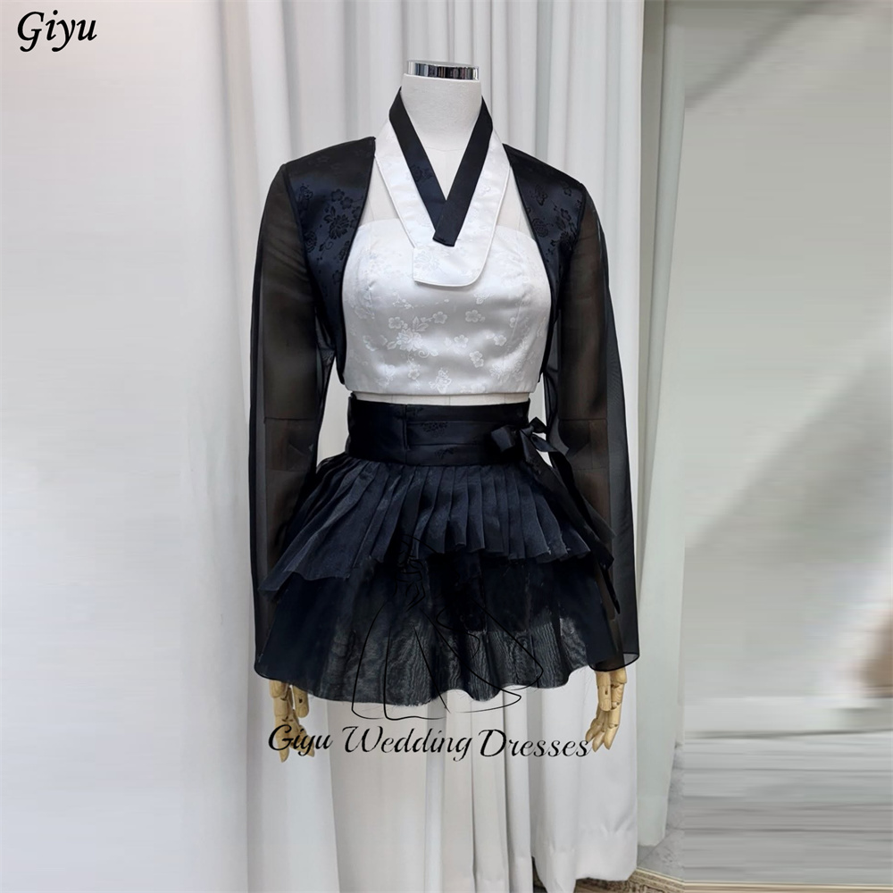Hanbok Modern Set - Giyu Kore Modern Hanbok 3 Parçalı