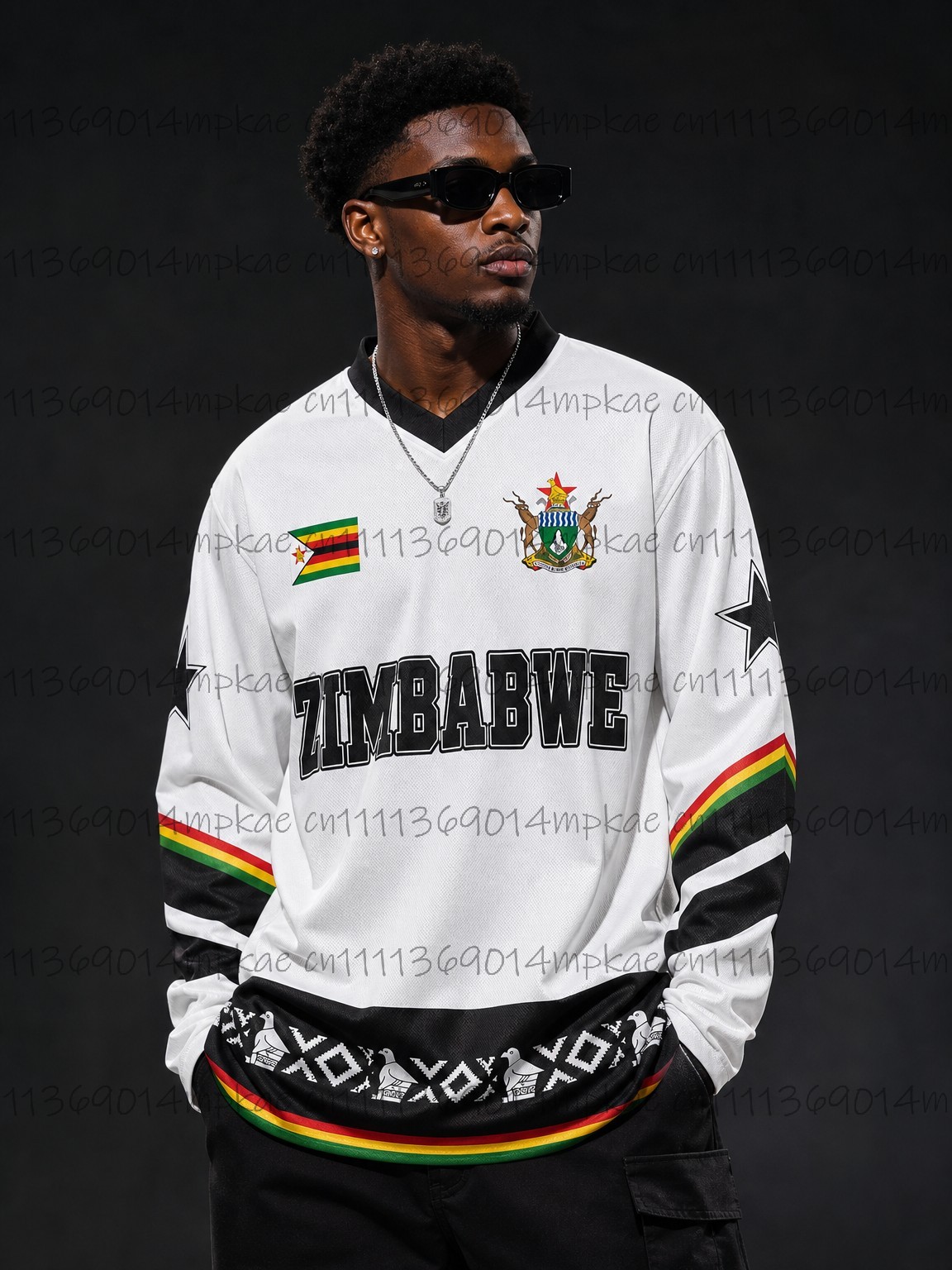 Ethnic Style - Sonbahar Zimbabve Etnik Sokak Stili Baskılı