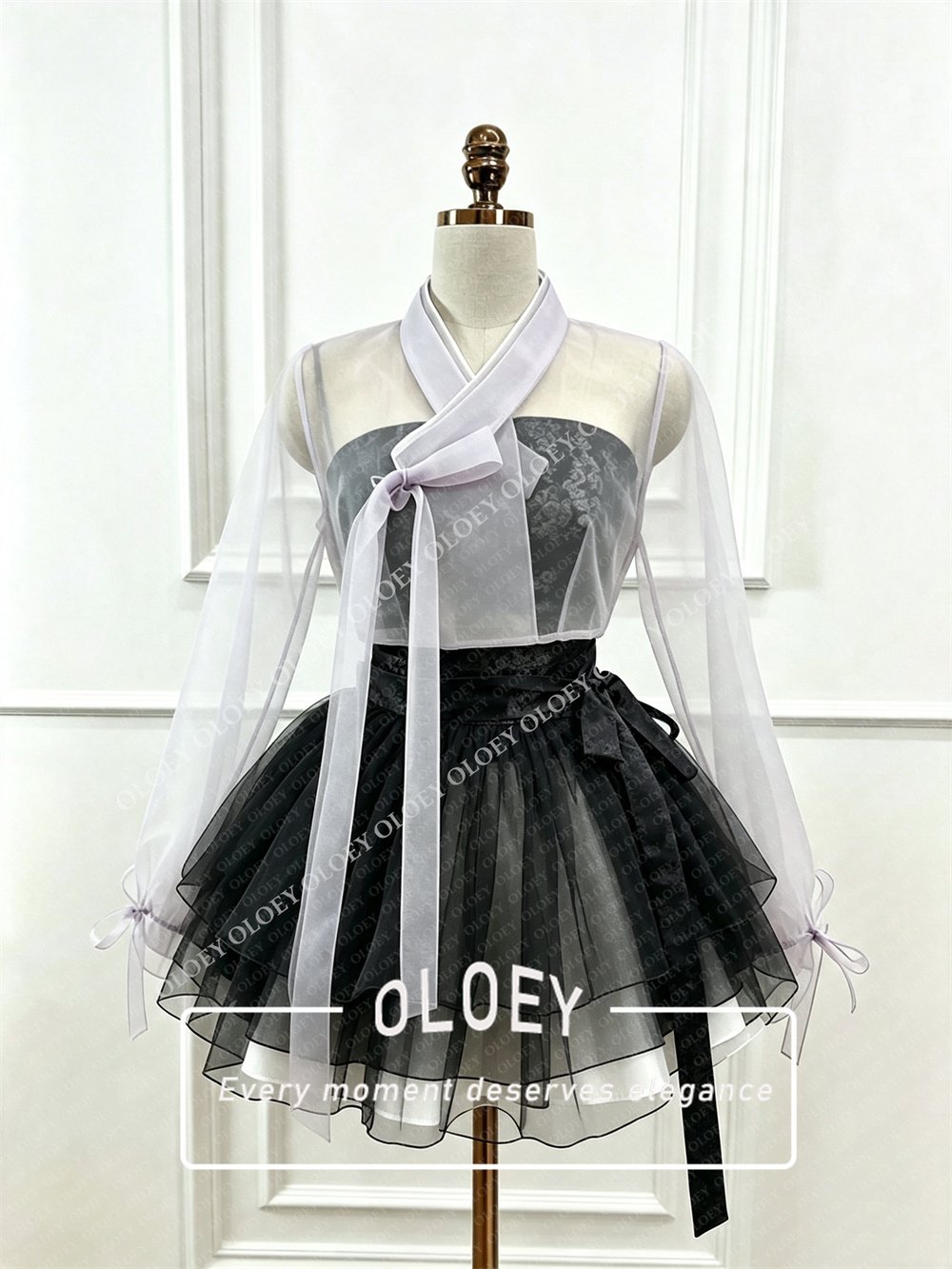 OLOEY Modern Siyah Kırmızı Kıs - Hanbok Modern Set incelemesi ve fiyatı