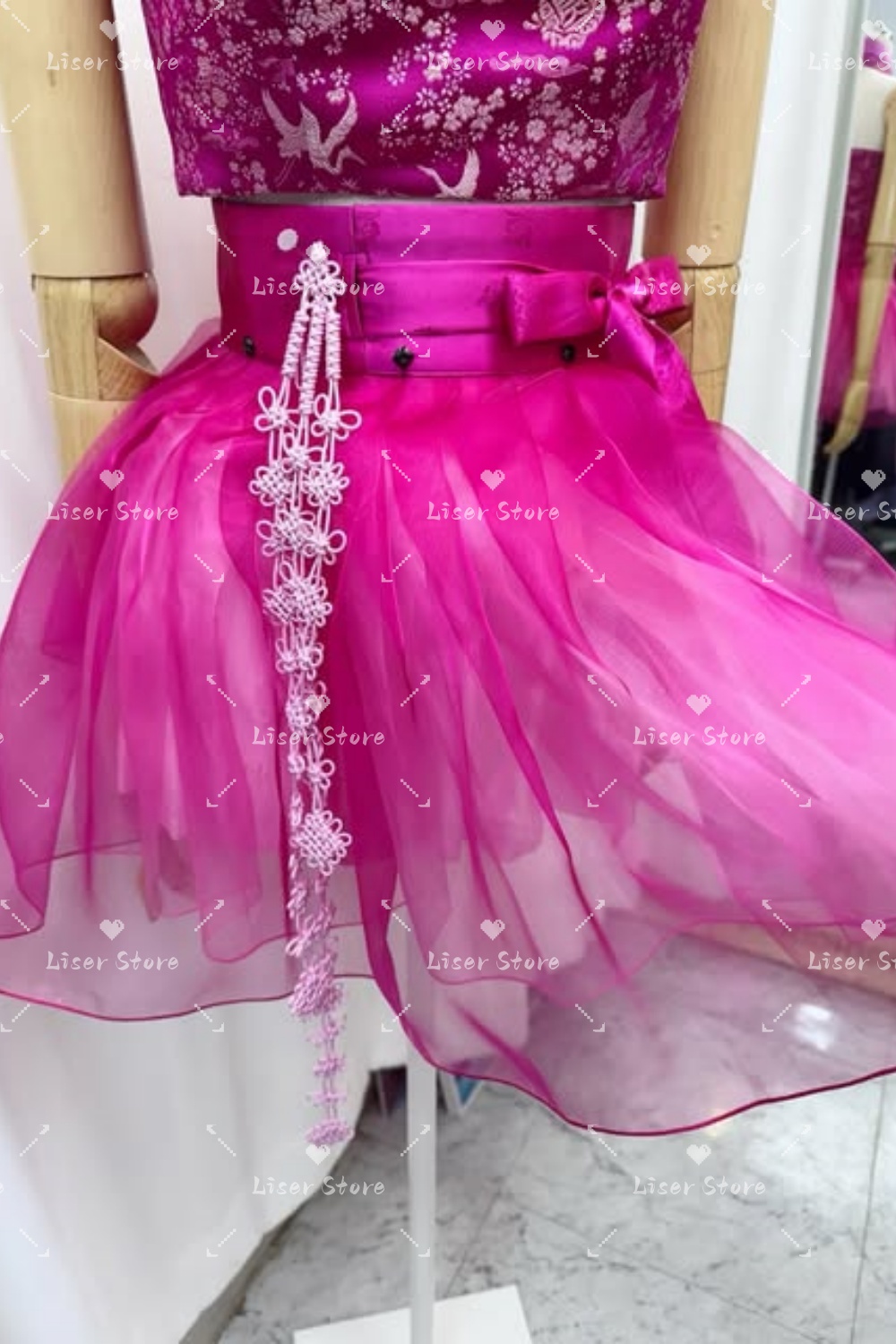 Liser Modern Kısa Hanbok Elbis - Hanbok Modern Set incelemesi ve fiyatı