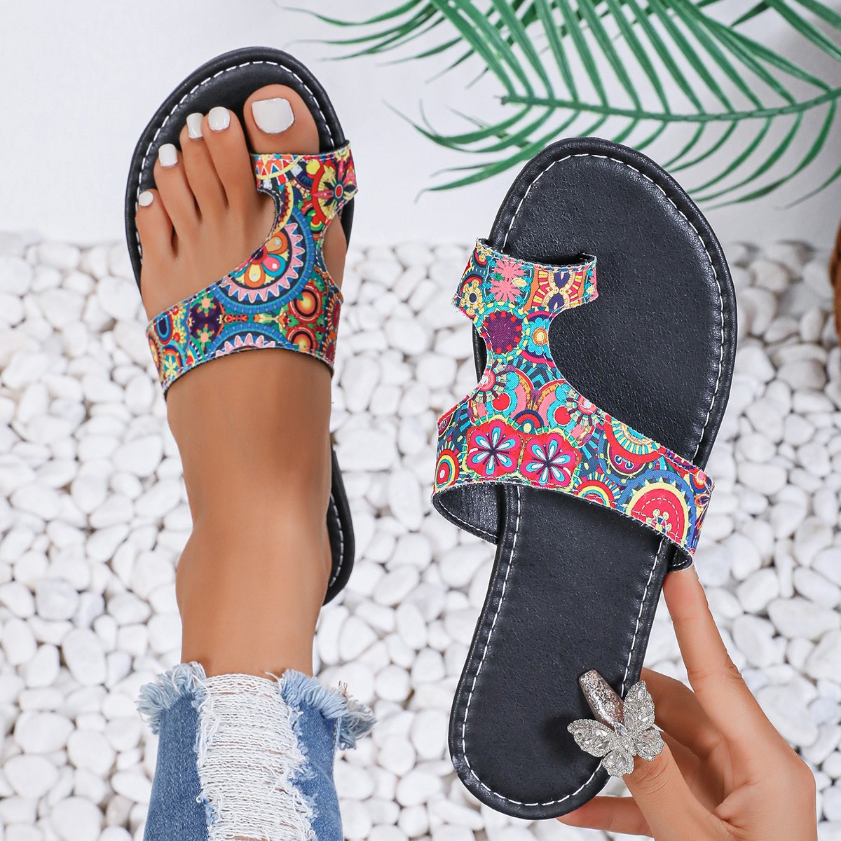 Geniş Kalıp Etnik Desenli Düz  - Women'S Ethnic Fashion Brands incelemesi ve fiyatı