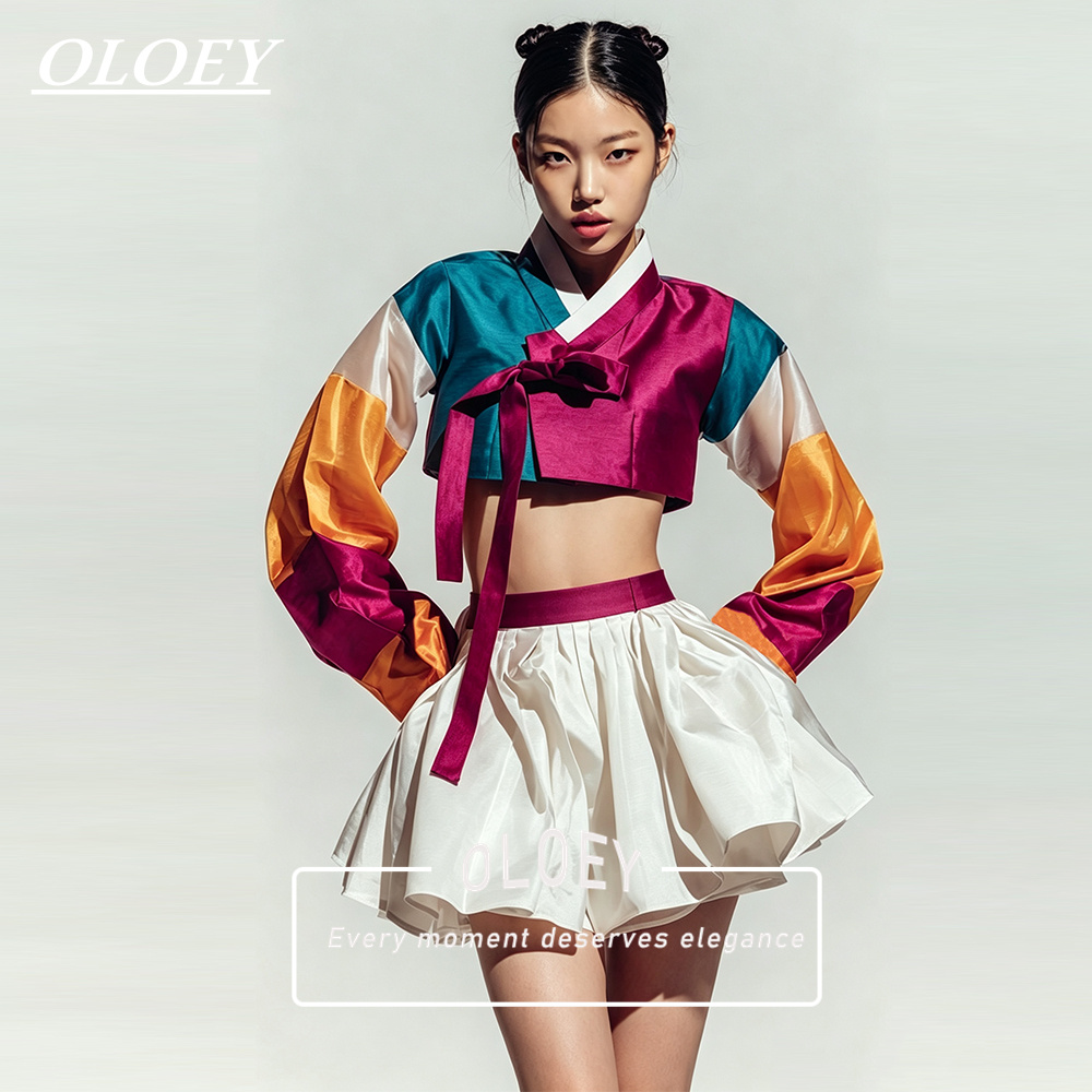OLOEY Modern Lacivert Fildişi  - Hanbok Modern Set incelemesi ve fiyatı