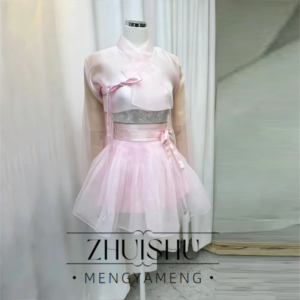 ZHUISHU Pembe Modern Hanbok El - Hanbok Modern Set incelemesi ve fiyatı